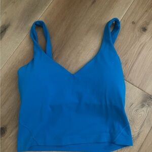 lululemon athletica Blue Align Tank Top